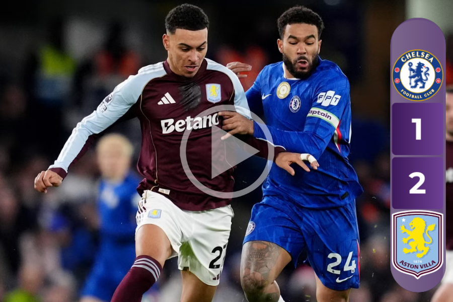 Chelsea 1-2 Aston Villa