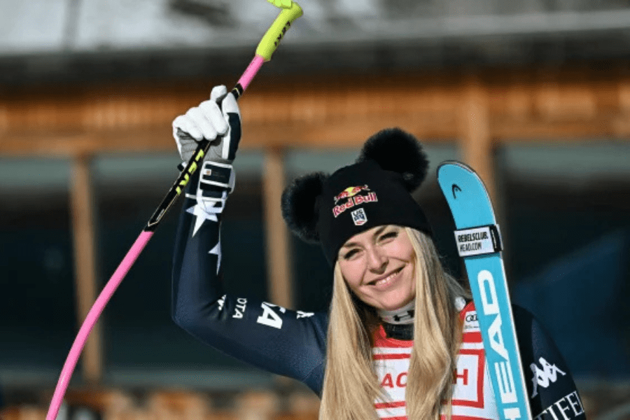 Lindsey Vonn historic downhill victory
