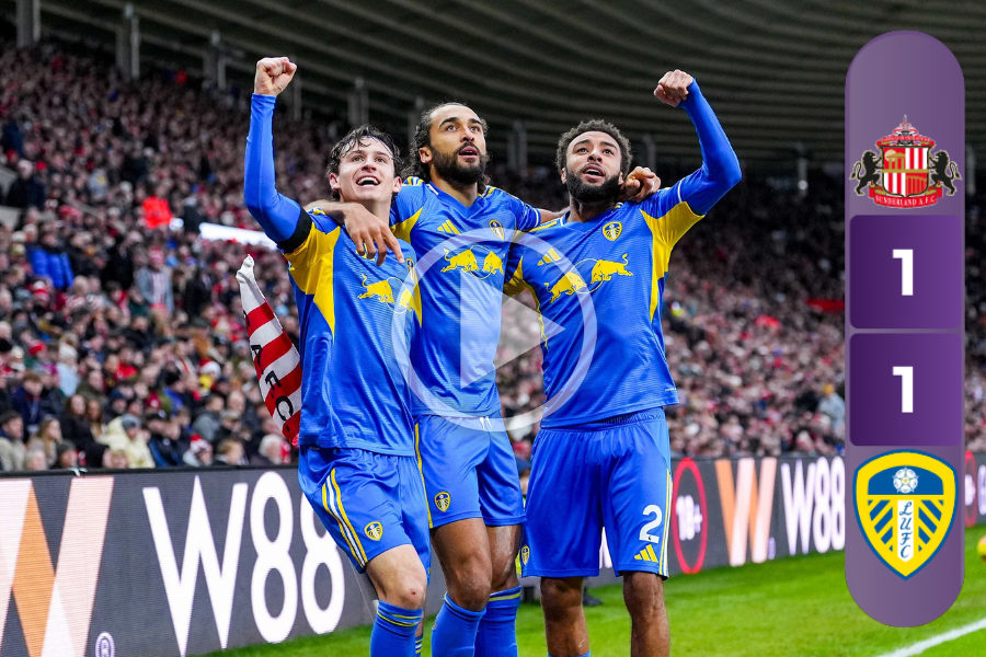 Sunderland 1-1 Leeds