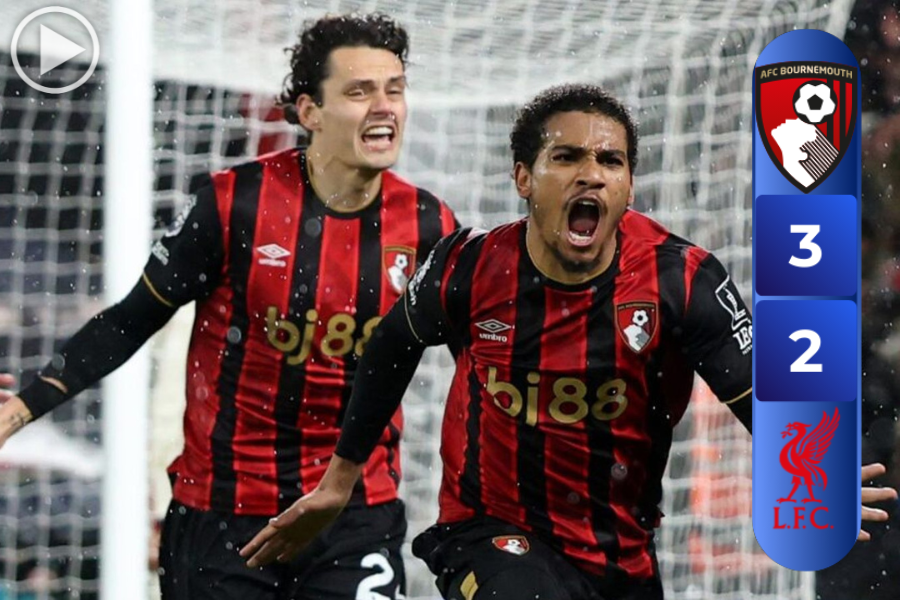 Bournemouth 3-2 Liverpool