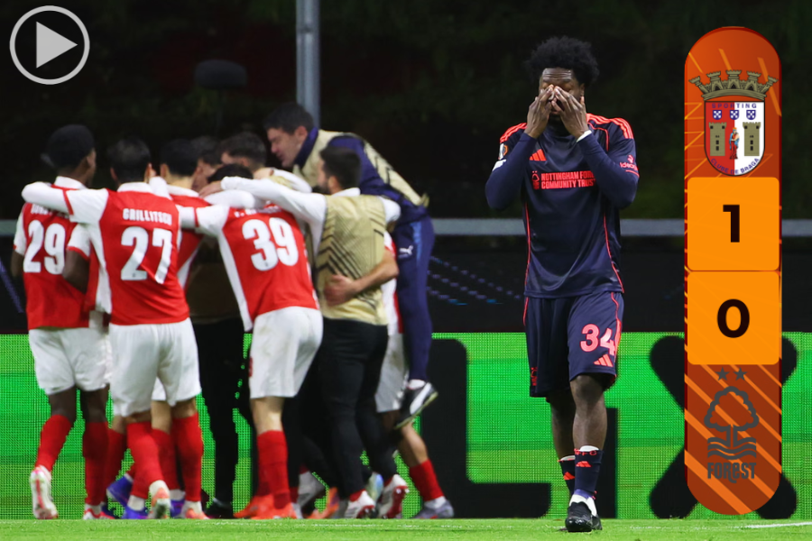 Braga 1-0 Nottingham Forest