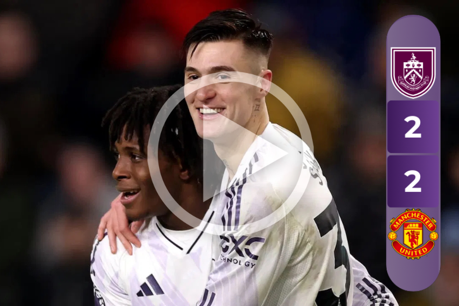 Burnley 2-2 Man United
