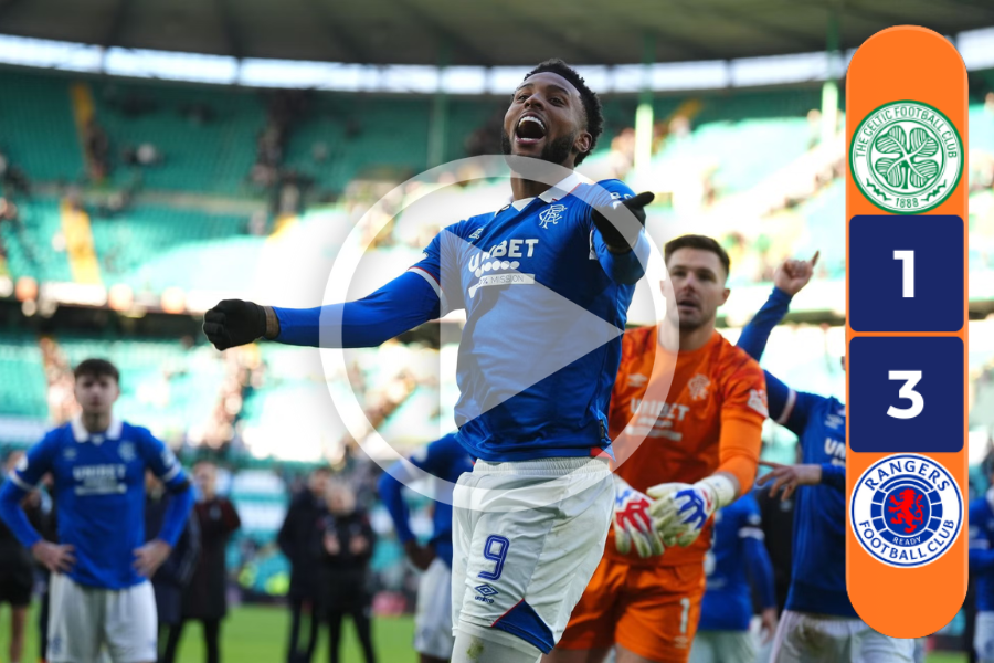 Celtic 1-3 Rangers