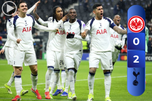 Frankfurt 0-2 Tottenham