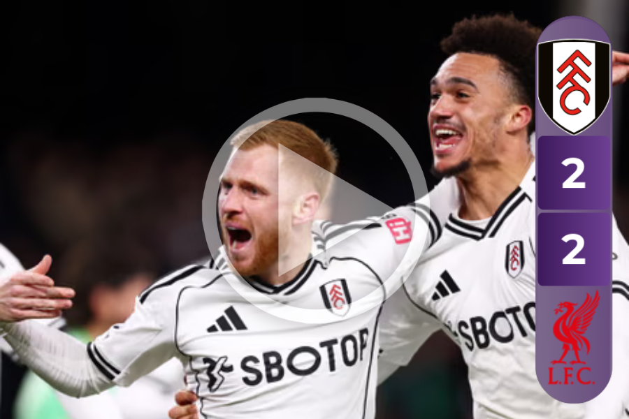 Fulham 2–2 Liverpool