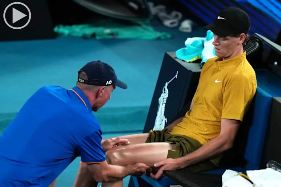 Jannik Sinner in Melbourne