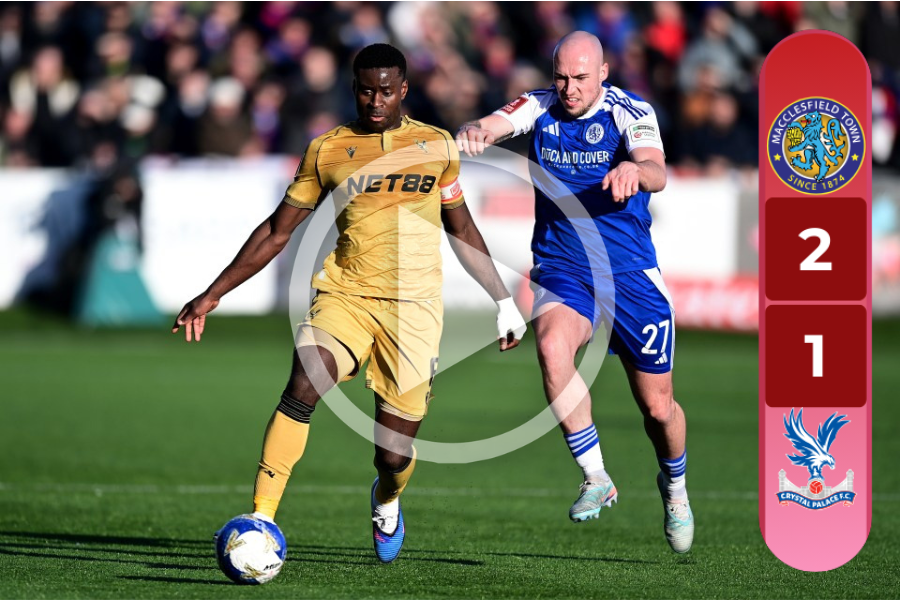 Macclesfield FC v Crystal Palace