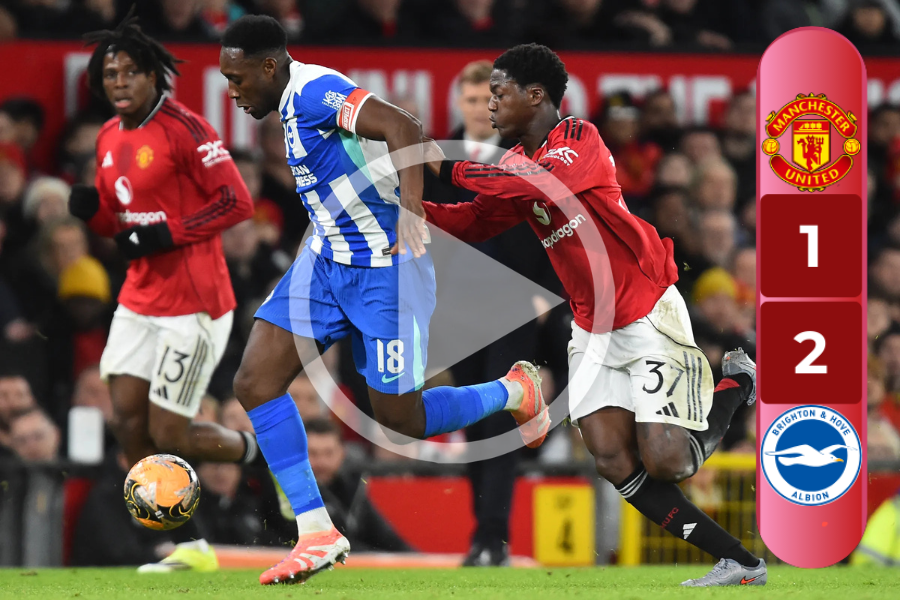 Man Utd 1-2 Brighton