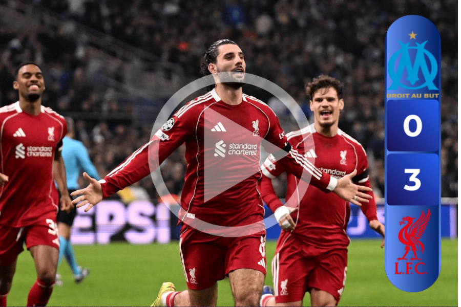 Marseille 0-3 Liverpool