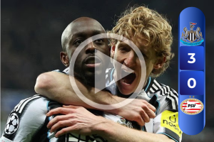 Newcastle 3-0 PSV