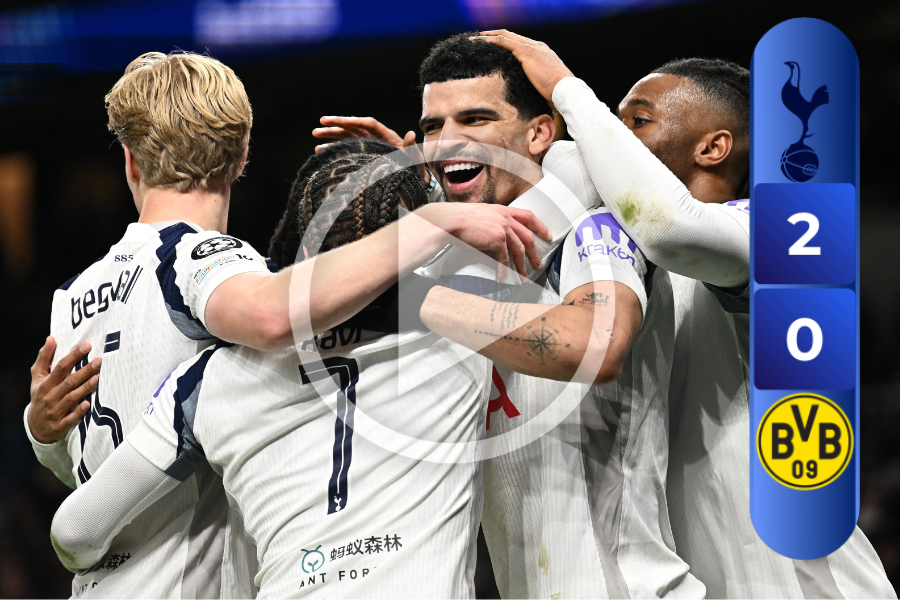 Tottenham Hotspur 2–0 Borussia Dortmund