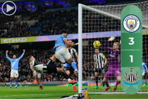 Man City 3-1 Newcastle