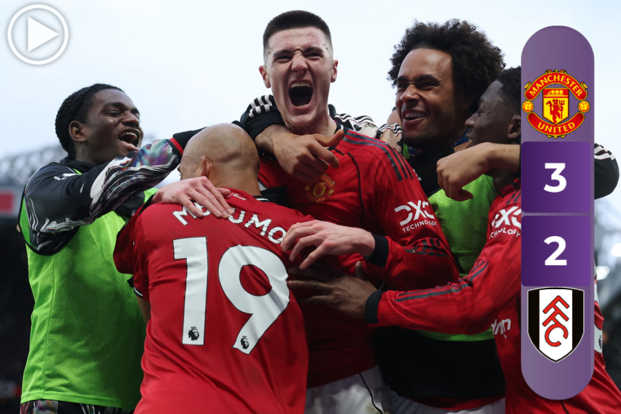 Manchester United 3-2 Fulham